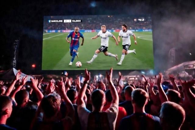 Écran LED outdoor pour sport et fan zones – installation France